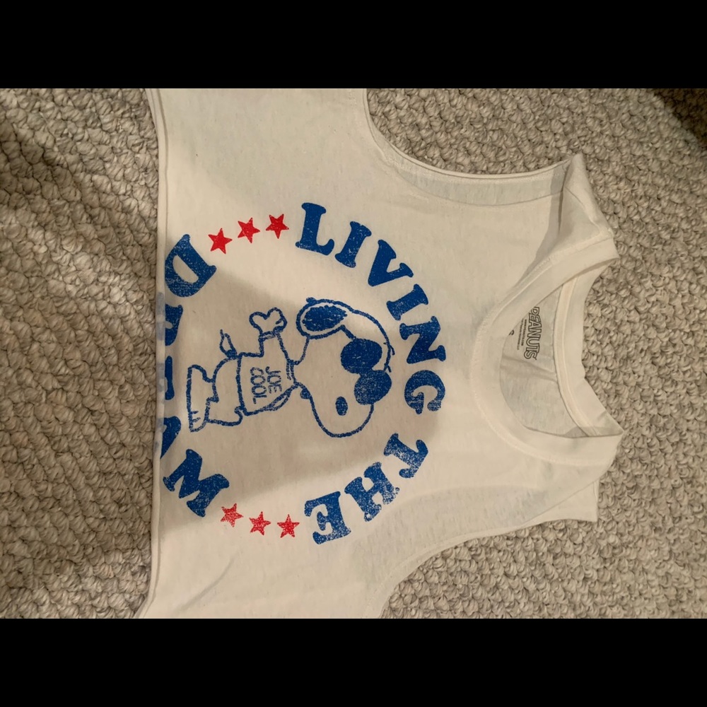 Cropped tank top